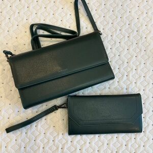 Matt & Nat Dark Green Crossbody Bag